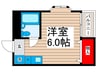 soleil levant 2 1Rの間取り