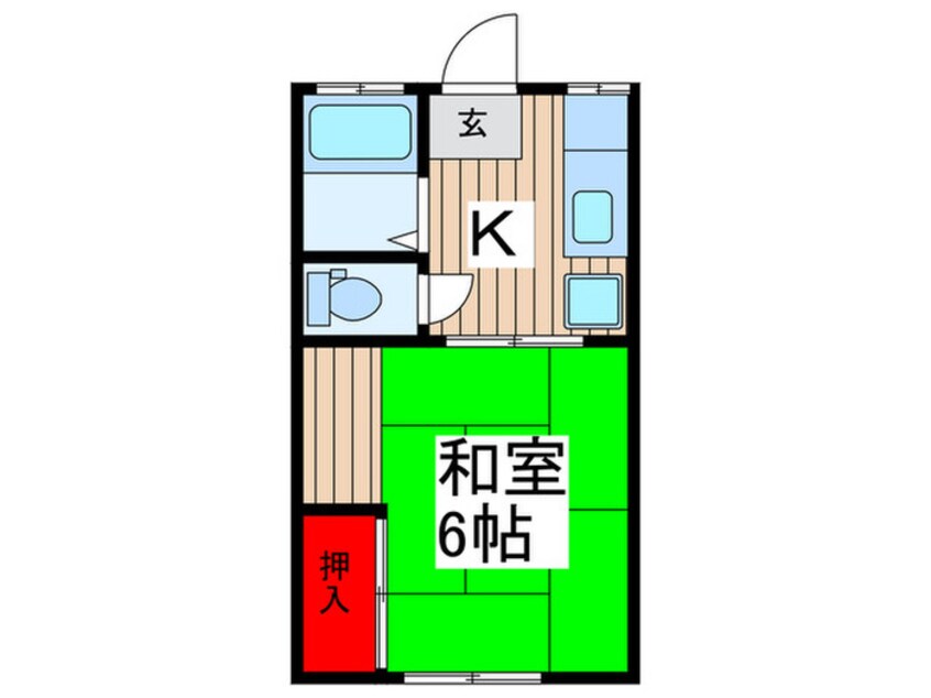 間取図 シエスタⅡ