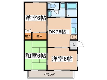 間取図 いちごハイツⅠ