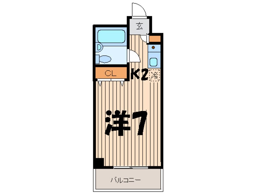 間取図 ハ－ベストハウスⅡ