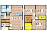 ベルテ弥生台 3LDKの間取り