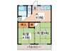 常和荘 2Kの間取り