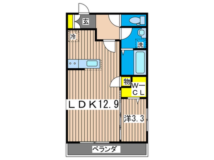 間取図 ヘーベルメゾン・グリー