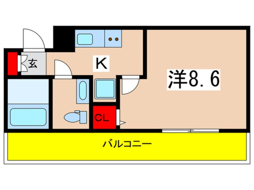 間取図 ロックス新百合ヶ丘