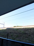 室内からの展望 ロックス新百合ヶ丘