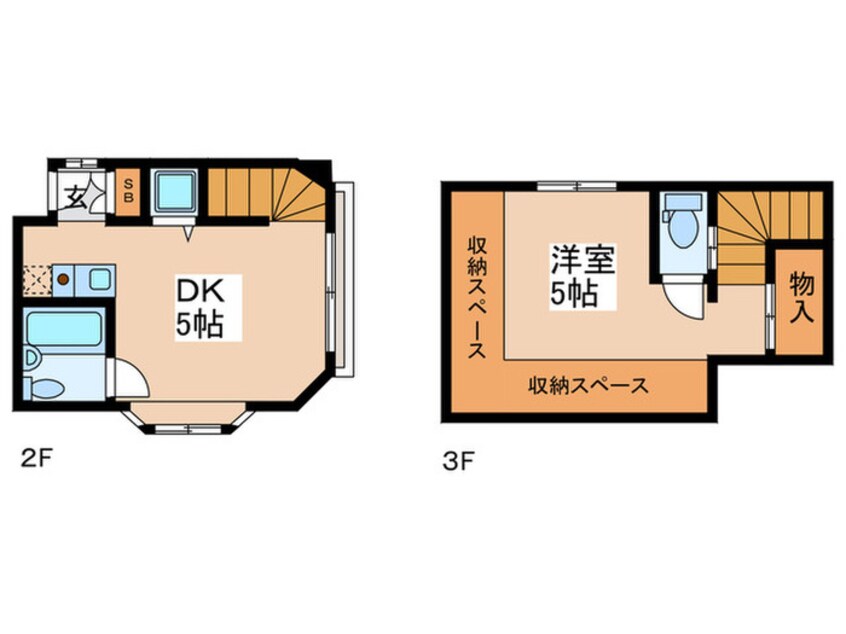 間取図 サンエール京成立石