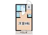 メゾン東海大 1Rの間取り