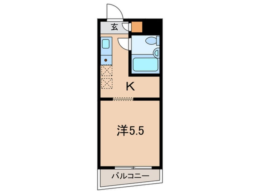 間取図 クアルト目白