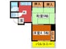 鈴木ビル 2Kの間取り
