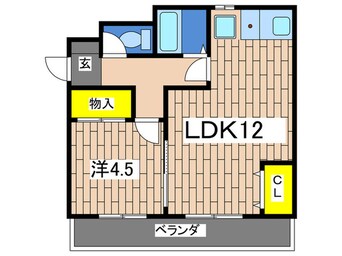 間取図 マスターズ保土ケ谷