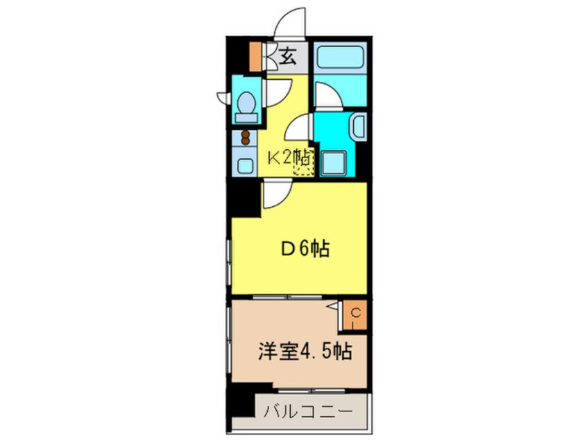 間取図 パ－クキュ－ブ上野