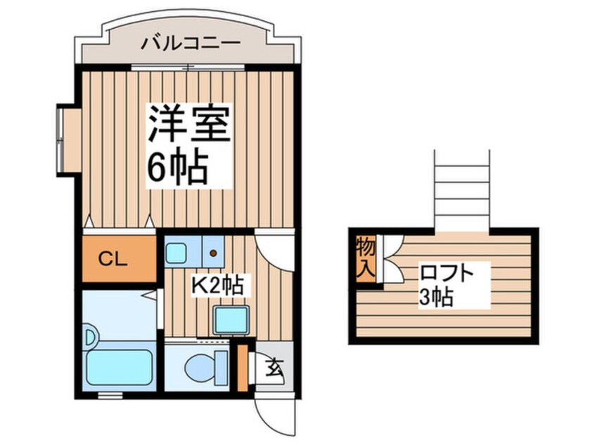 間取図 サンフラワ－西小岩