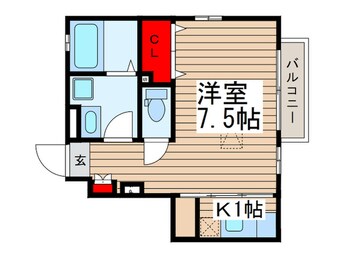 間取図 クロシェット津田沼