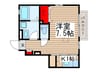 クロシェット津田沼 1Kの間取り