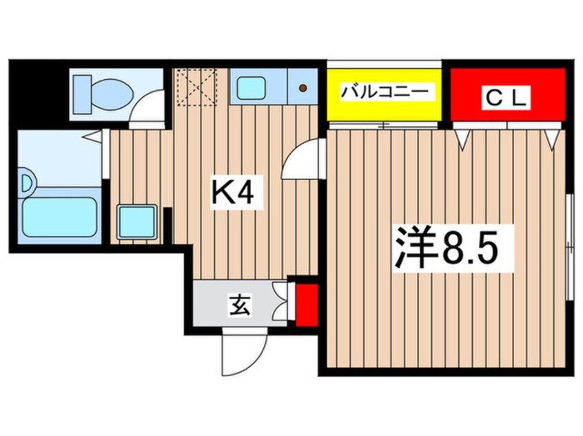 間取図 サンライズビル