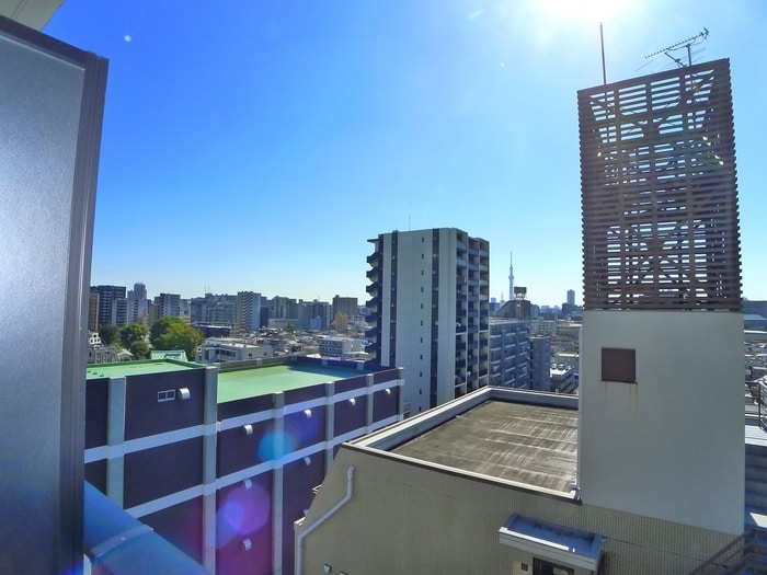 室内からの展望 フュージョナル千住緑町(1102)