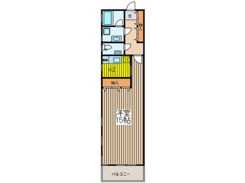 間取図 月村マンションＮｏ.２９