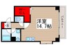 リバ－ビュ－２１ 1Rの間取り