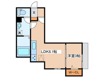 間取図 エクシード・ポメロ