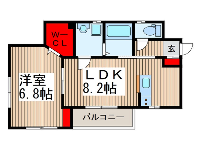 間取図 エクセレントコート南浦和