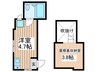 仮)プラート 1Rの間取り