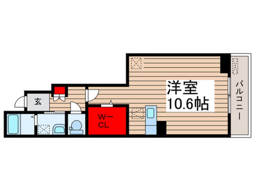 間取図 クーネル東松戸