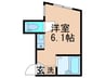 イルビラージュ金町 1Rの間取り