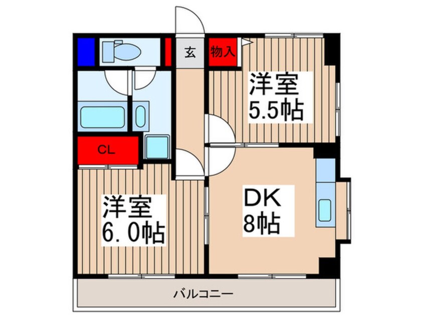 間取図 ウイング上福岡