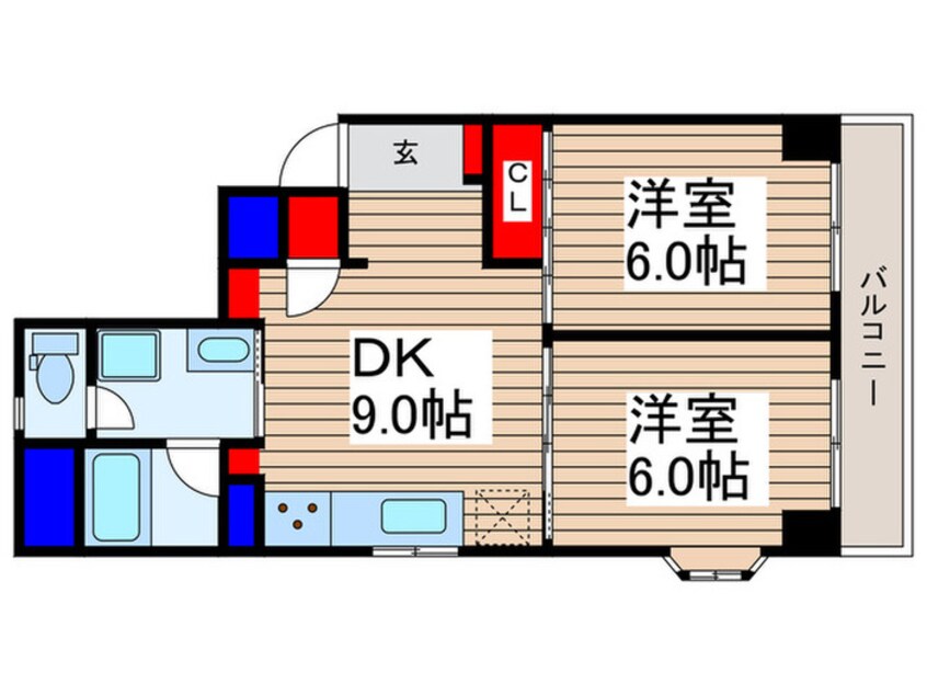 間取図 ウイング上福岡