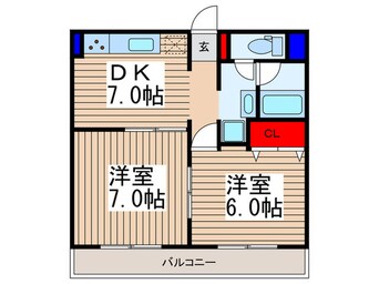 間取図 ウイング上福岡