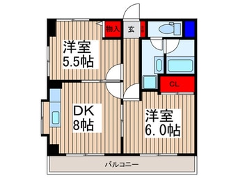間取図 ウイング上福岡