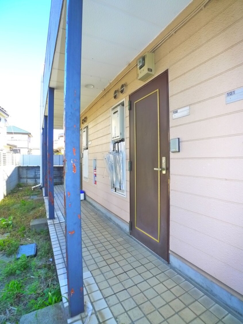 エントランス部分 つくしが丘タウンハウス