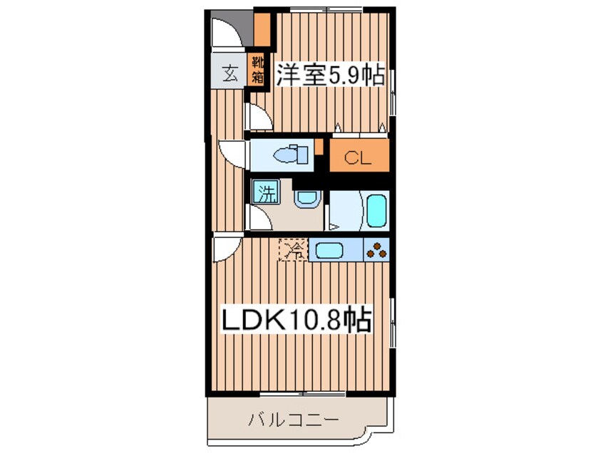 間取図 グランデ・ルナ