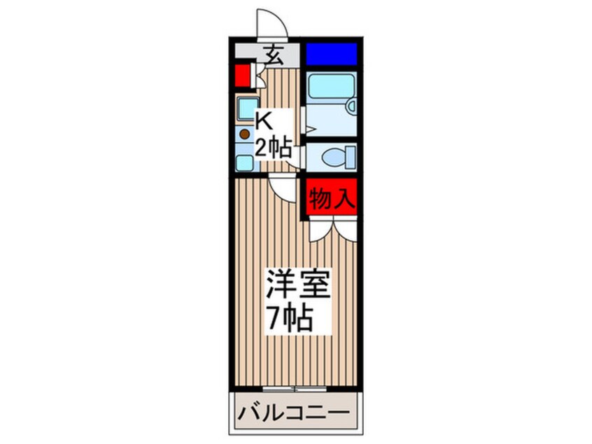 間取図 メゾン・ボヤージⅡ