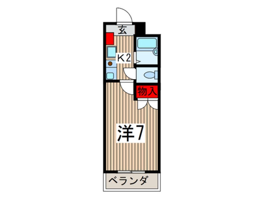 間取図 メゾン・ボヤージⅡ