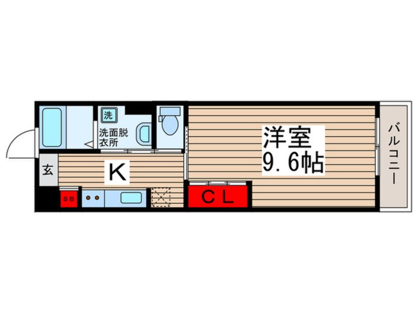 間取図 リブリ・ジュネスⅡ