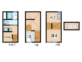 間取図 MOKKU　HOUSE