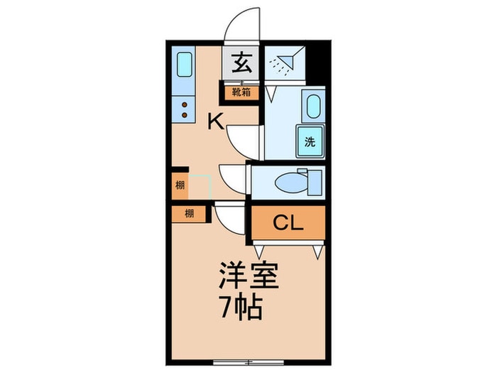 間取り図 第２コ－ポさつき