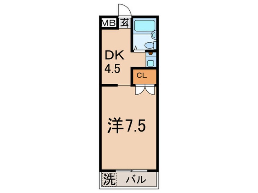 間取図 ホワイトハウス大口