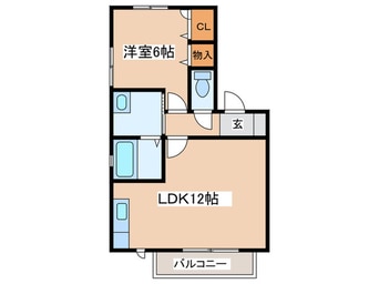 間取図 プリマベ－ラ