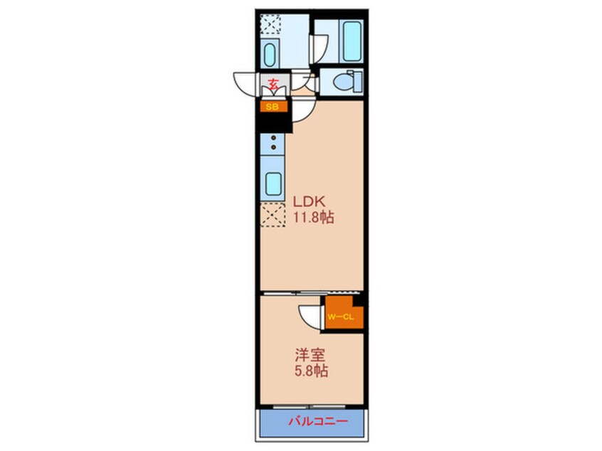 間取図 ハーモニーレジデンス文京千石