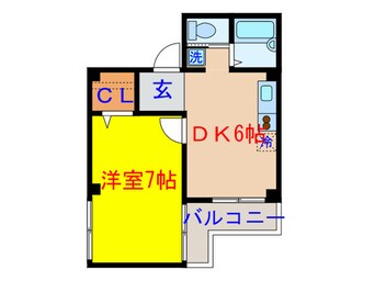 間取図 エスポワール　２１