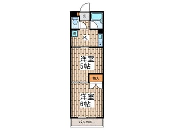 間取図 クレールコート落合