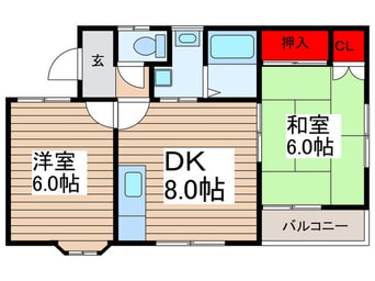 間取図 サンハイツ山家