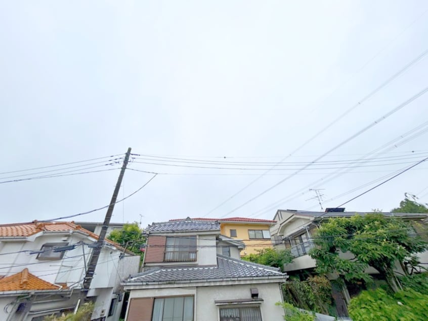 室内からの展望 サンハイツ山家