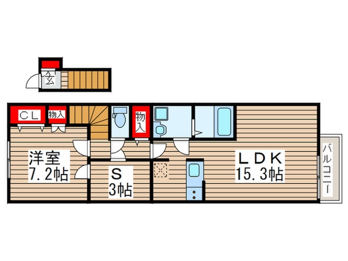 間取り図 フォレストメゾン増尾台