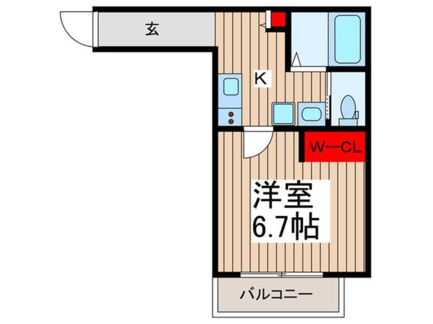 間取図 gran i Niiza