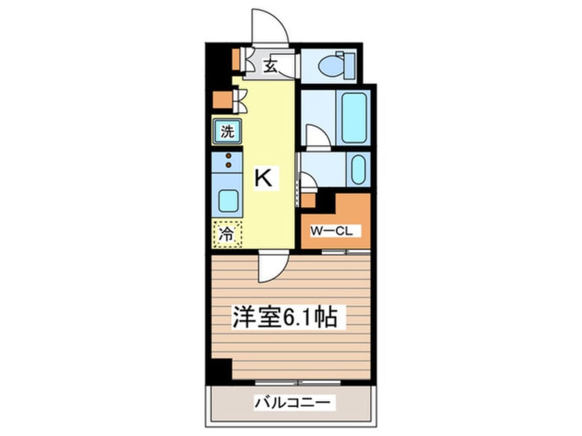 間取図 ザ・パークハビオ新高円寺