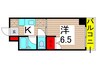 エトワールS 1Kの間取り