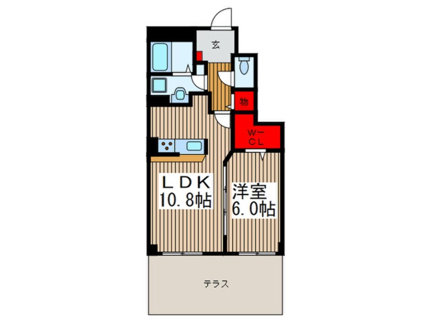 間取図 フローリッシュ